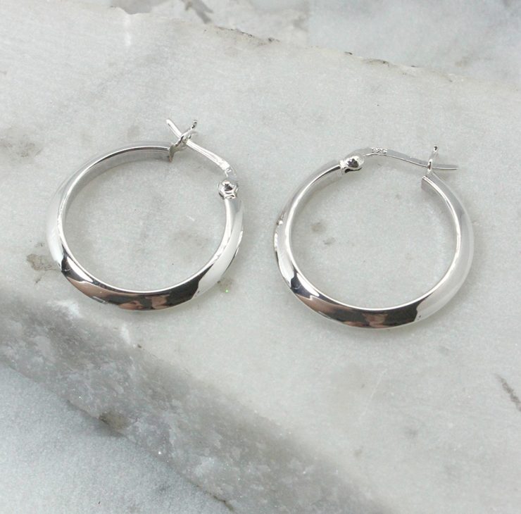 A photo of the Cagliari Hoop Earrings product