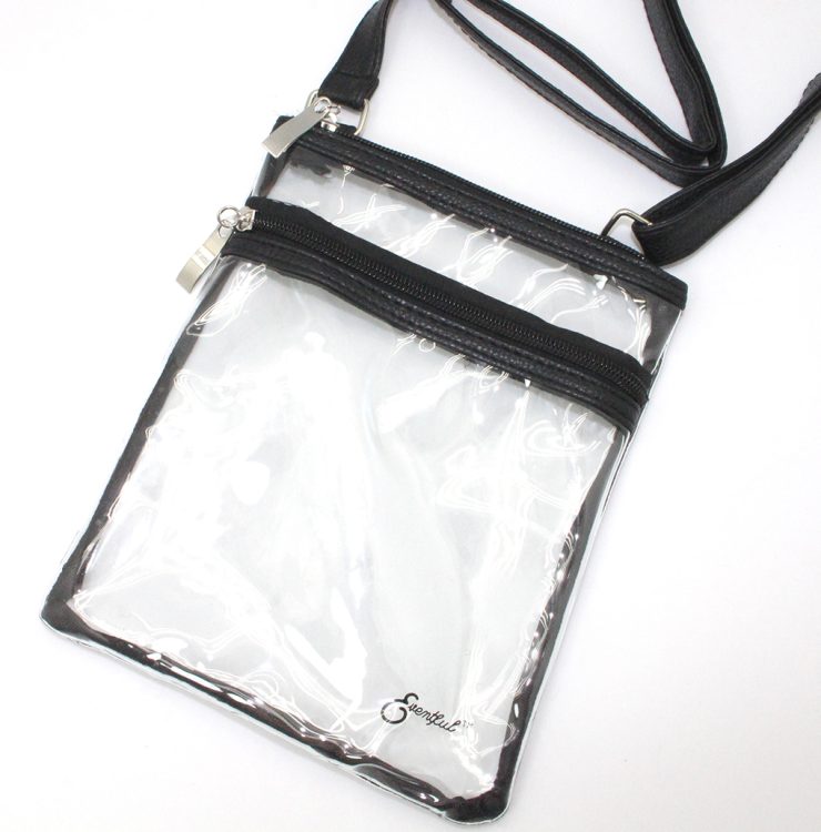 A photo of the Clear Cross Body Purse product
