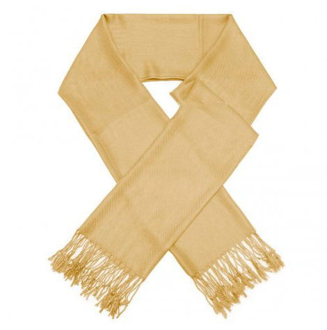 A photo of the Light Gold Pashmina product