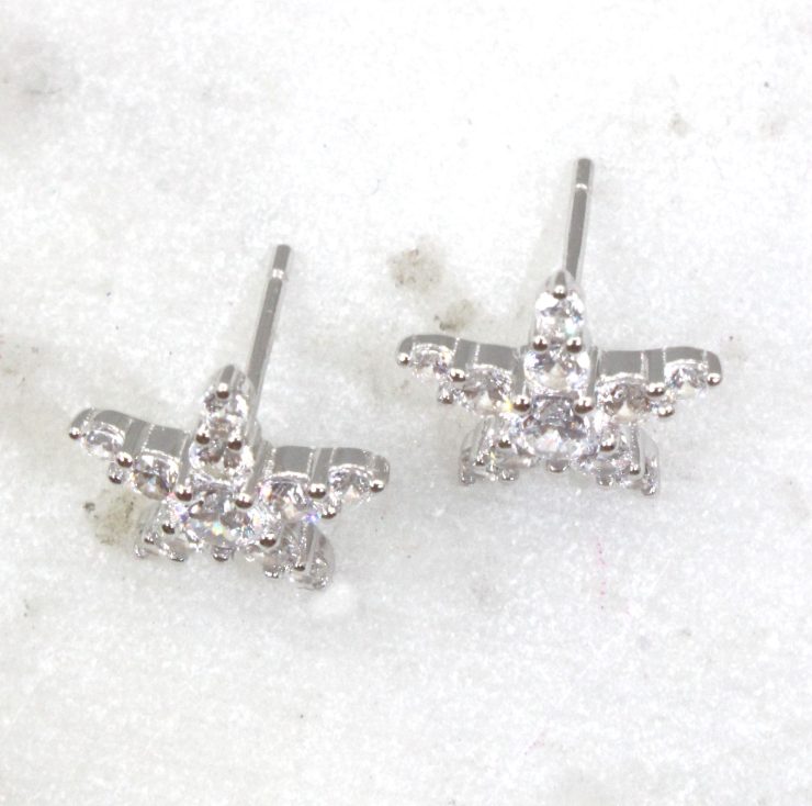 A photo of the Sandy Starfish Earrings product