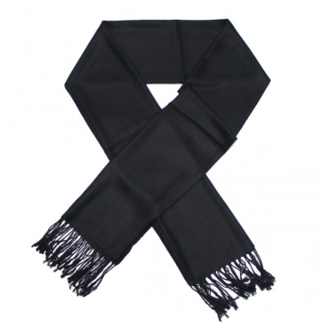 A photo of the Black Pashmina product