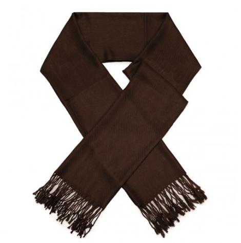 A photo of the Dark Brown Pashmina product