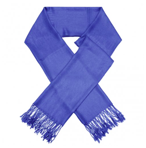 A photo of the Royal Blue Pashmina product