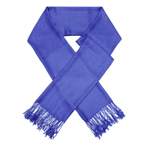 A photo of the Royal Blue Pashmina product