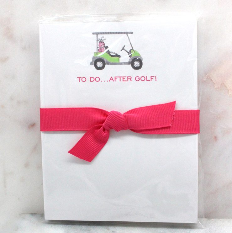 A photo of the After Golf Note Pad product