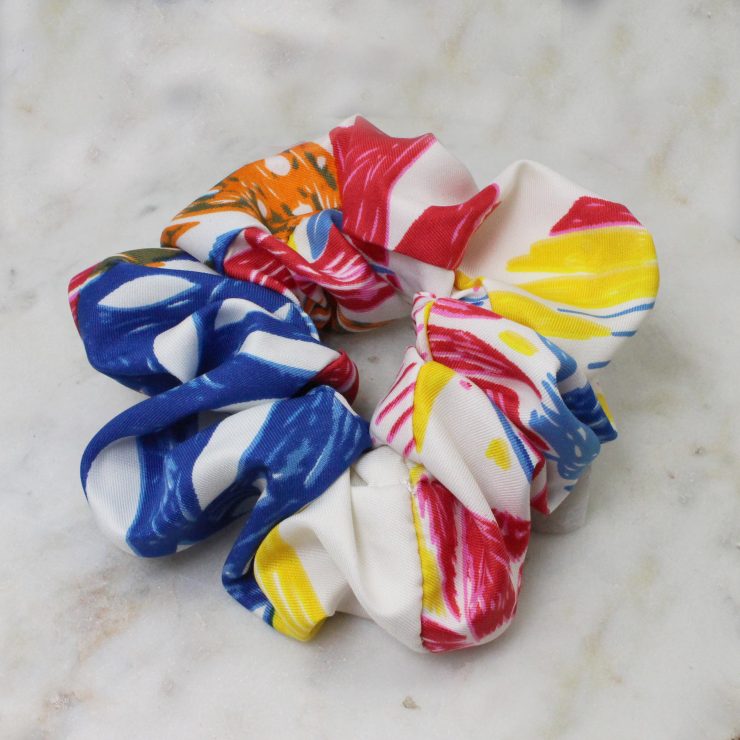 A photo of the Colorful Scrunchie product