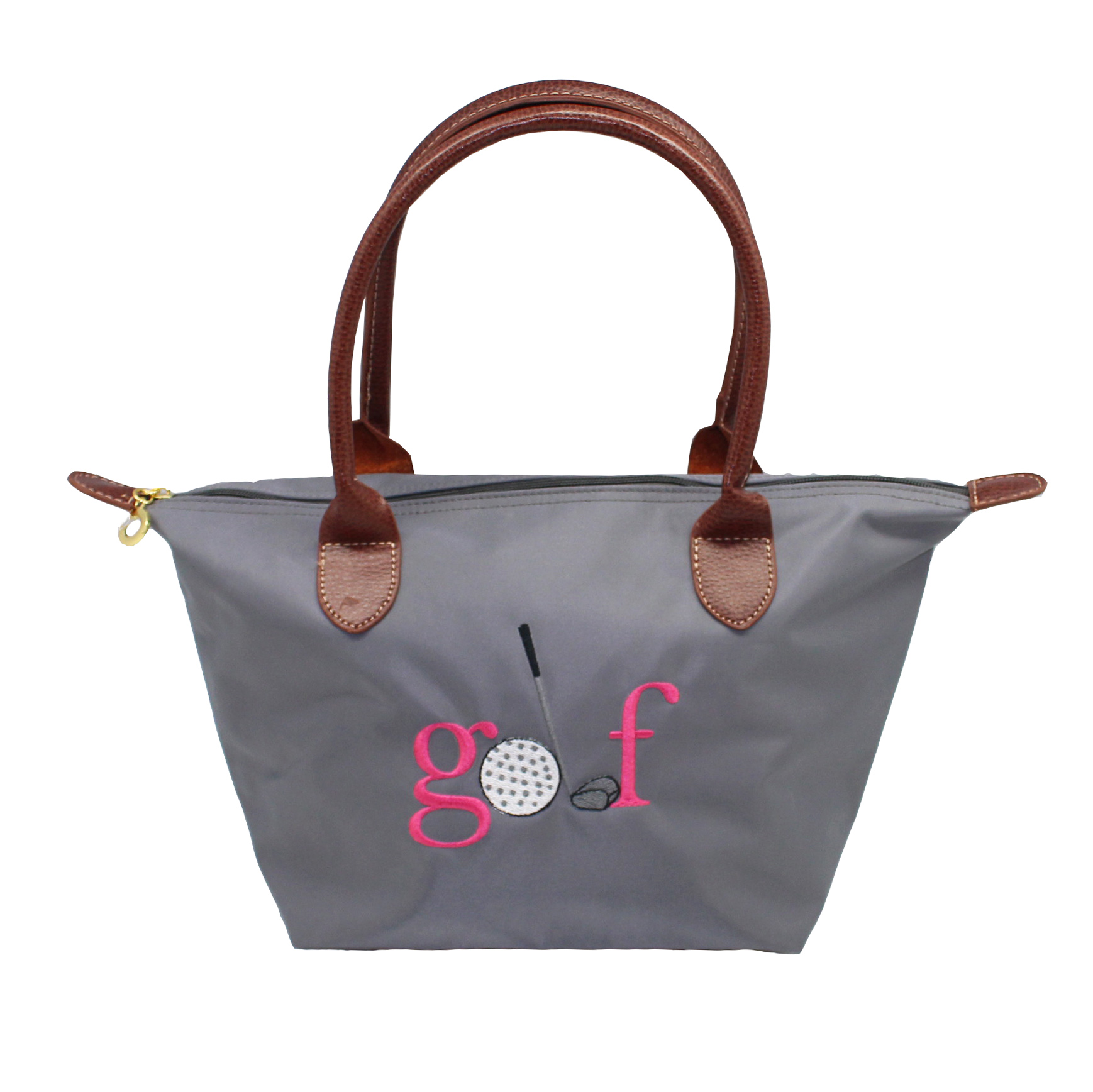 Golf Nylon Tote In Grey - Best of Everything