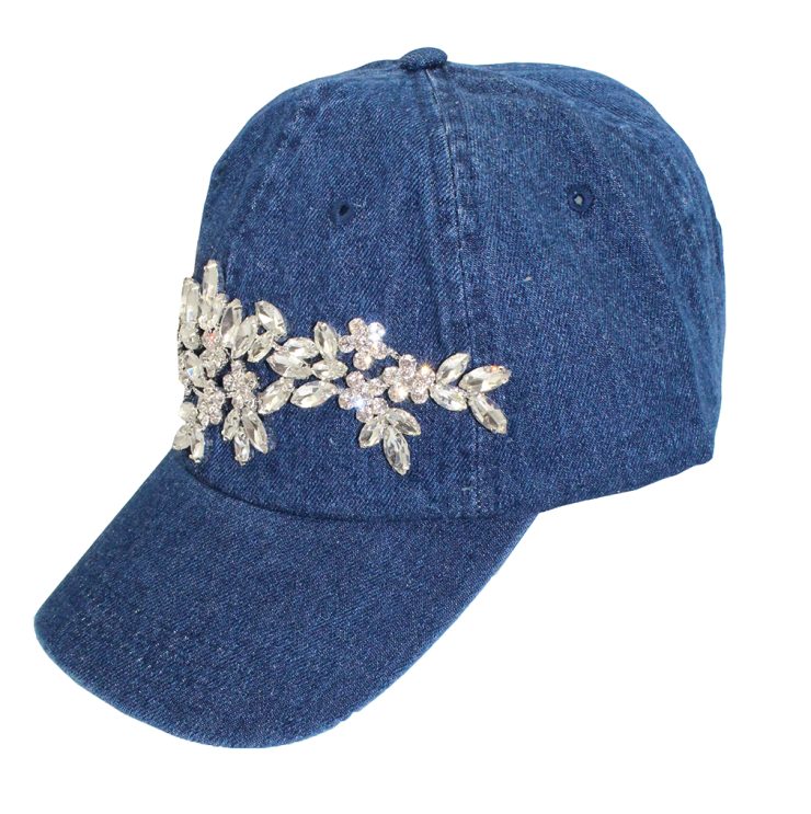 A photo of the Jenna Denim Baseball Cap product