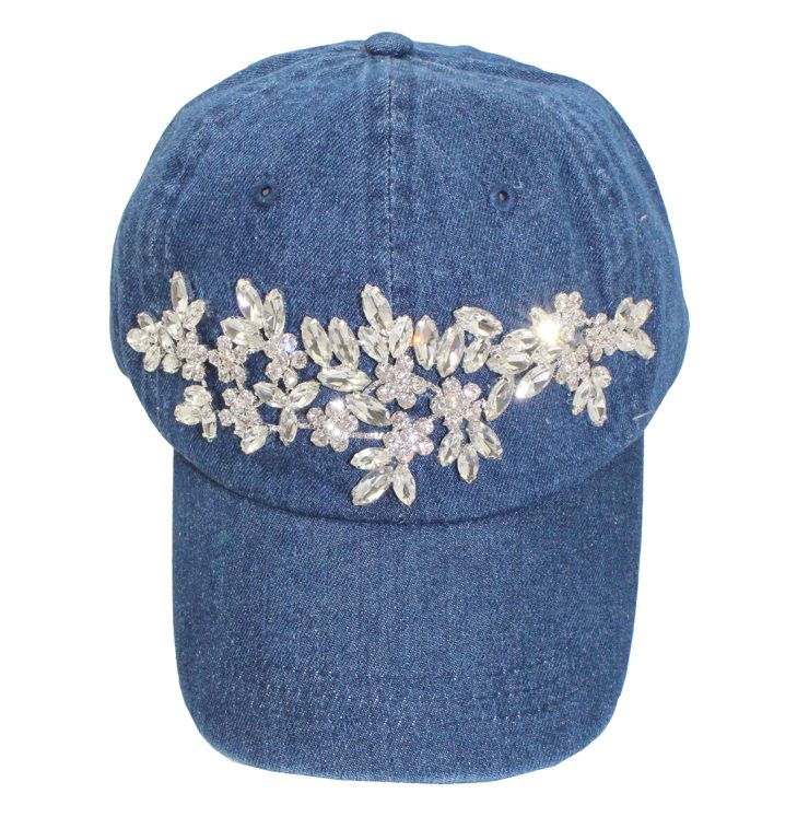 A photo of the Jenna Denim Baseball Cap product