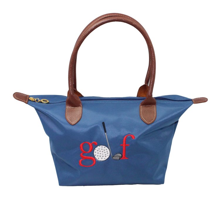 A photo of the Golf Nylon Tote In Blue product
