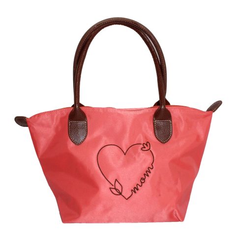 A photo of the Mom Tote In Coral product