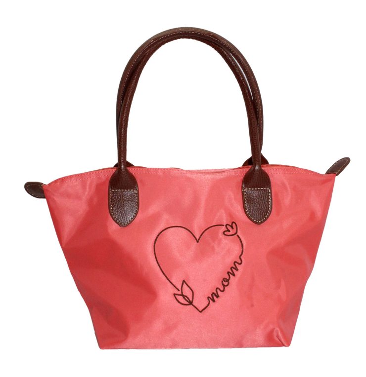 A photo of the Mom Tote In Coral product