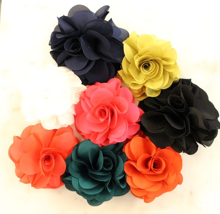 A photo of the Flower Hair Clips/Pins product
