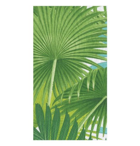 A photo of the Palm Fronds Paper Guest Napkins product