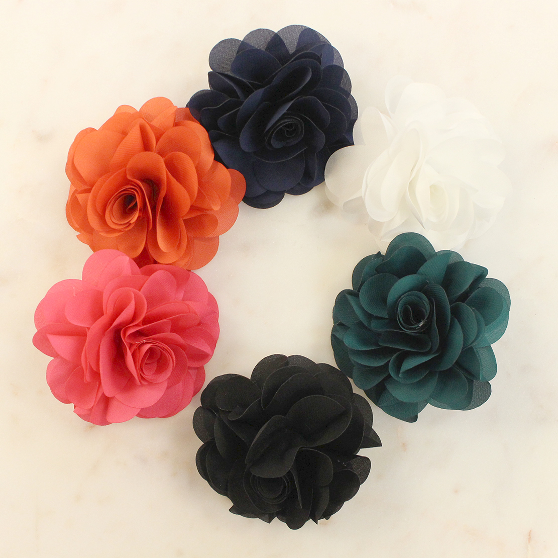 Flower Hair Clips/Pins - Best of Everything | Online Shopping