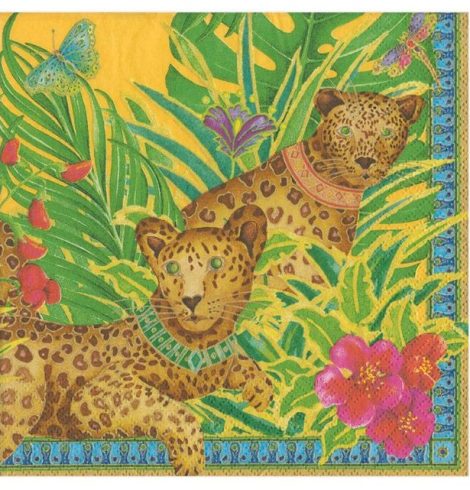 A photo of the Leopards Cocktail Napkins product