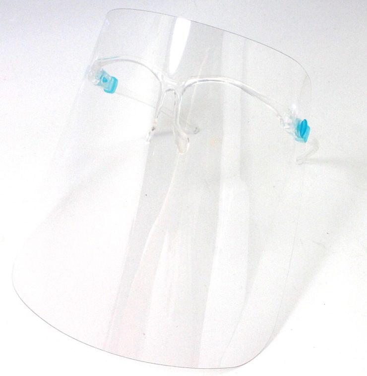 A photo of the Isolation Face Shield Glasses product