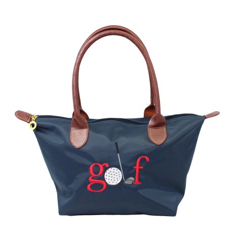A photo of the Golf Nylon Tote In Navy product