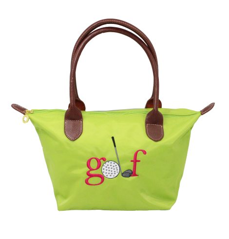 A photo of the Golf Nylon Tote In Green product