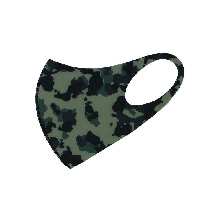 A photo of the Green Camo Face Mask product