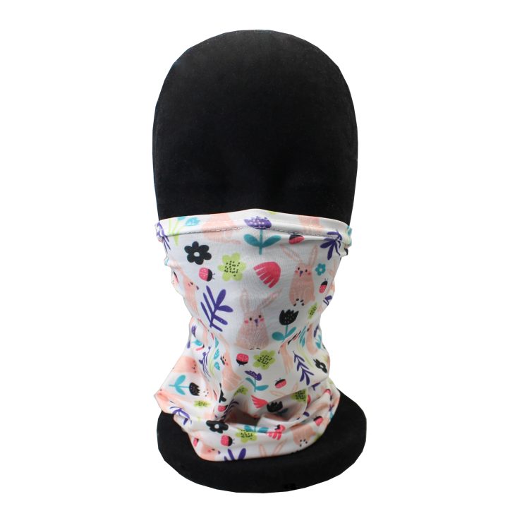 A photo of the Children's Neck Gaiter In Spring Fun product