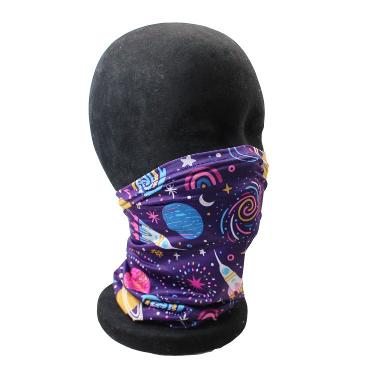 A photo of the Children's Neck Gaiter In Lost In Space product