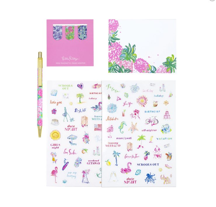 A photo of the Agenda Accessories Pack in Pineapple Shake product