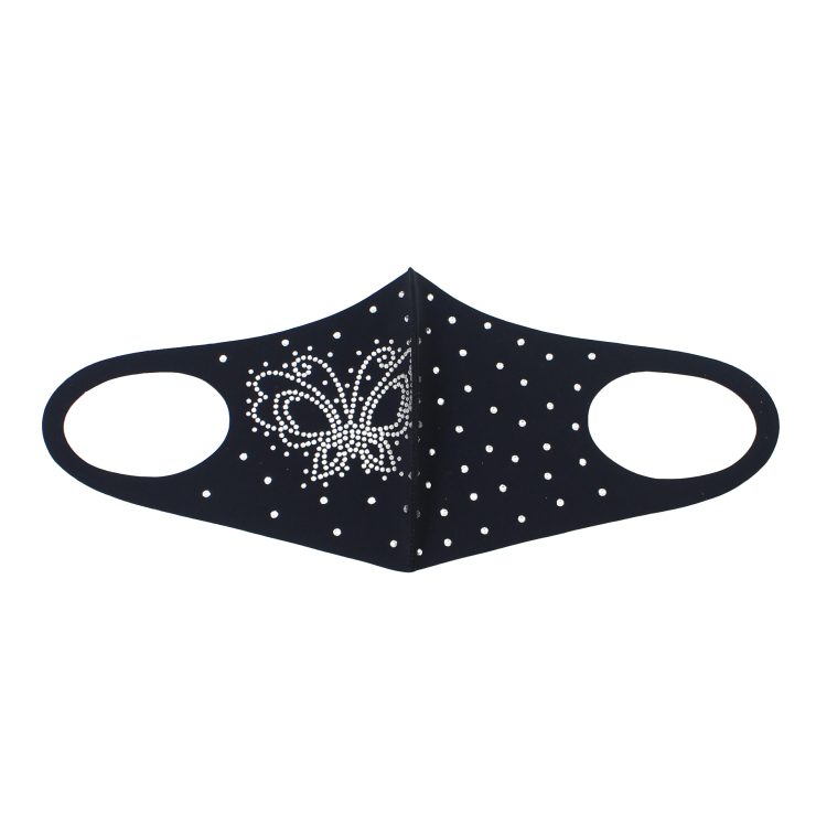 A photo of the Butterfly Bling Face Mask product