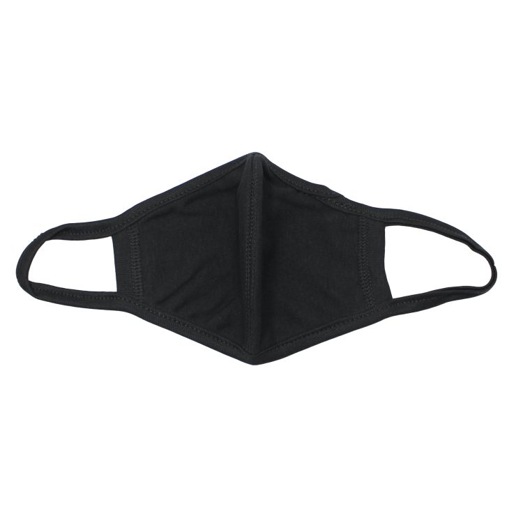 A photo of the Cotton Face Mask In Black product