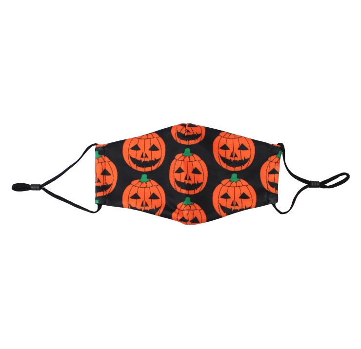 A photo of the Kids' Jack-O-Lantern Mask In Black product