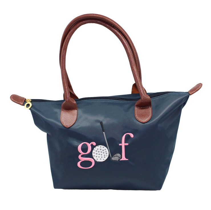 Golf Nylon Tote In Navy - Best of Everything | Online Shopping