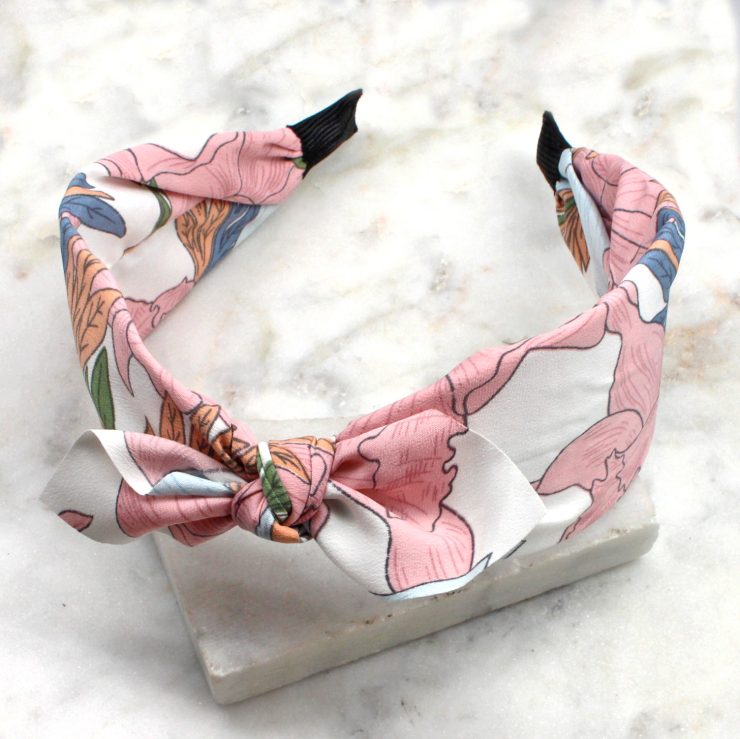 A photo of the Pastel Floral Headband product