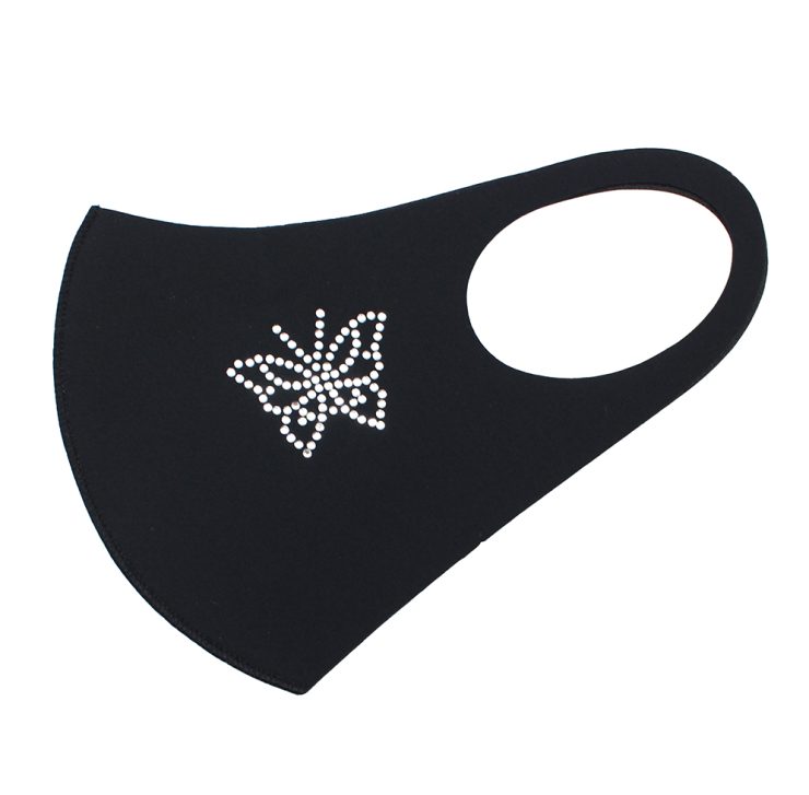 A photo of the Rhinestone Butterfly Mask product