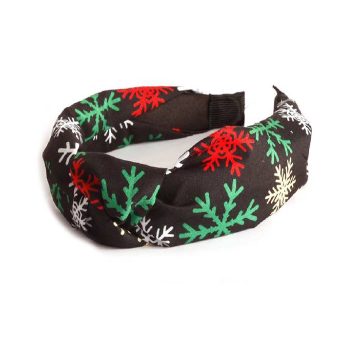 A photo of the Christmas Snowflake Headband product