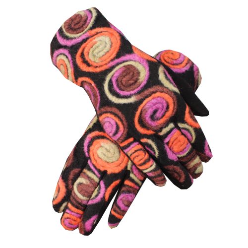 A photo of the Swirls and Curls Gloves product