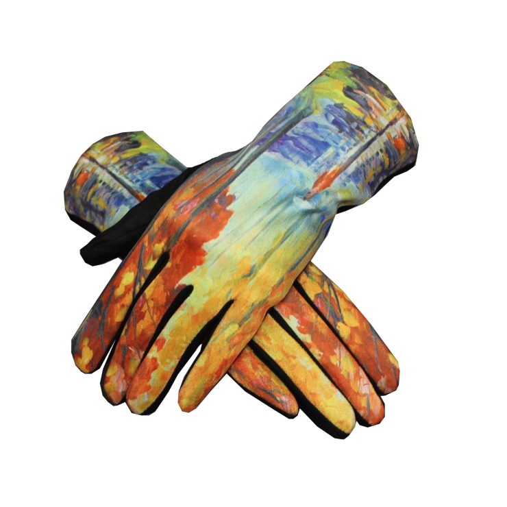 A photo of the Colorful Rainforest Gloves product