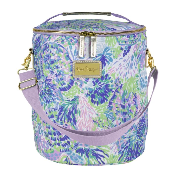 A photo of the Lilly Pulitzer Beach Cooler In Shell of a Party product