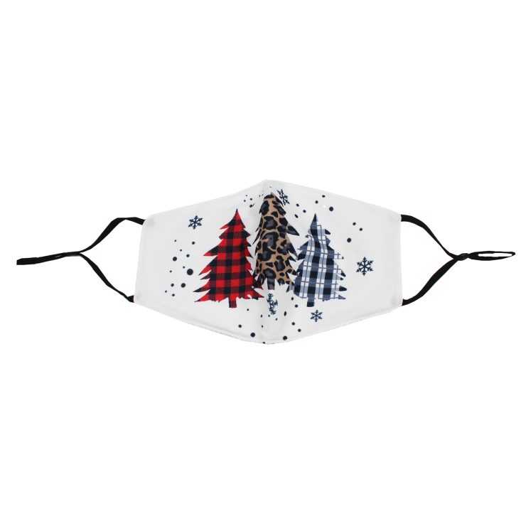 A photo of the Patterned Tree Face Mask product