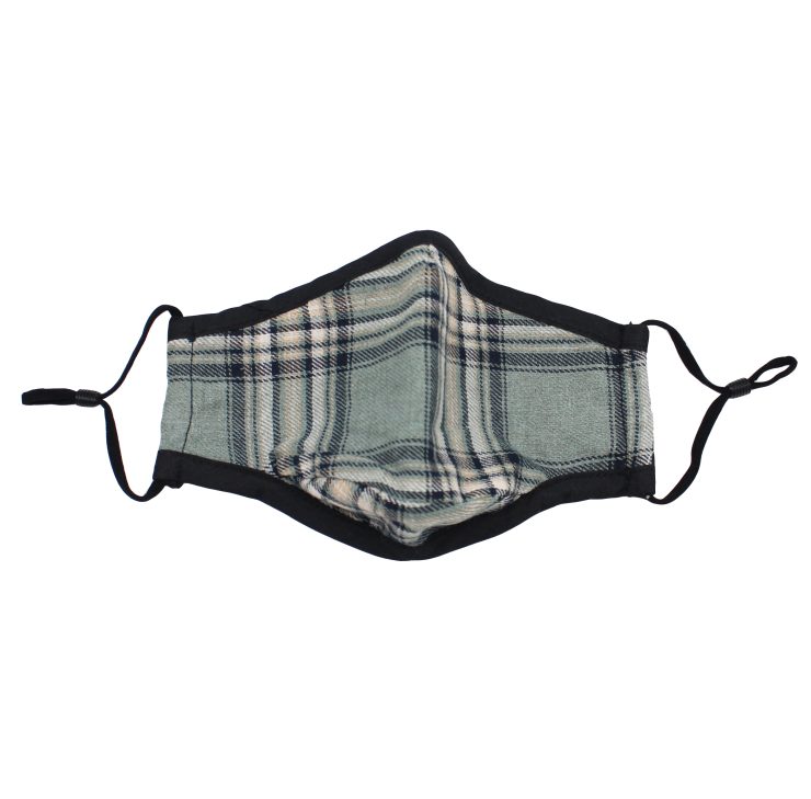 A photo of the Plaid Face Mask product