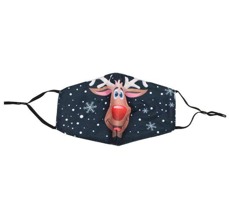 A photo of the Rudolph Face Mask In Black product