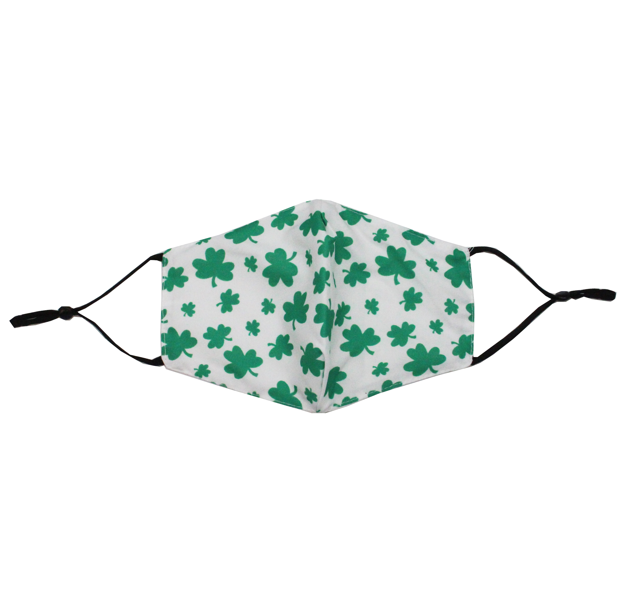Four Leaf Clover Face Mask In White - Best of Everything | Online Shopping
