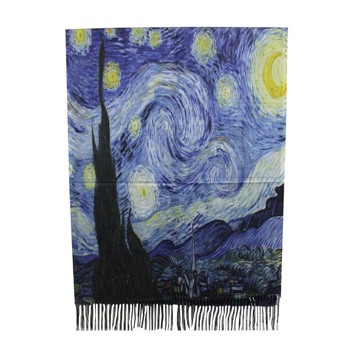 A photo of the Starry Night Scarf product