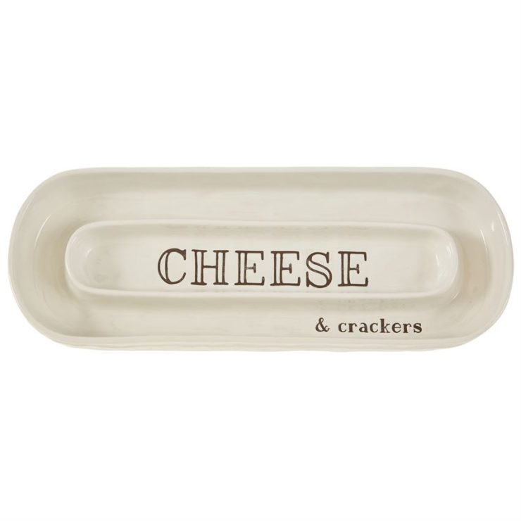 A photo of the Cheese & Cracker Section Server product