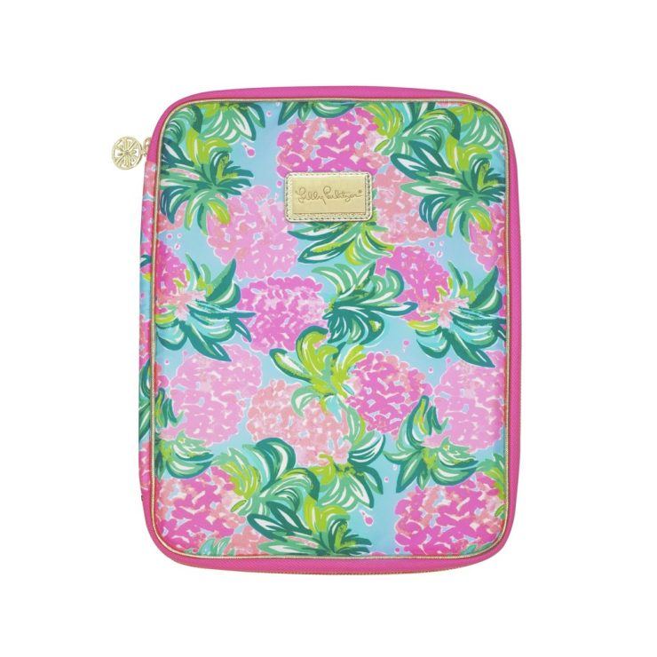 A photo of the Lilly Pulitzer Folio In Pineapple Shake product