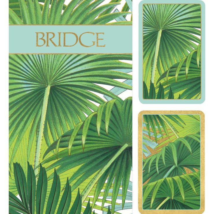 A photo of the Palm Fronds Bridge Gift Set product