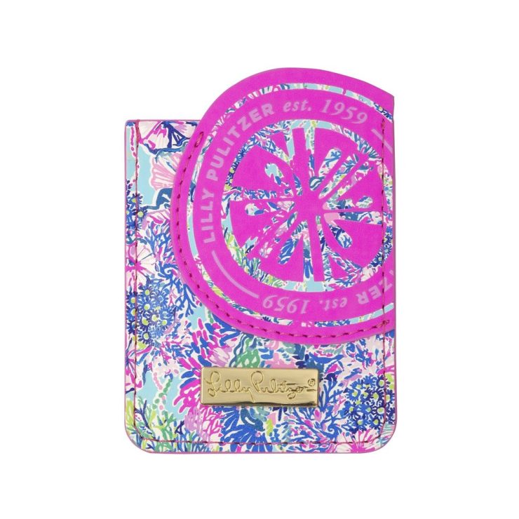 A photo of the Lilly Pulitzer Tech Pocket In Beach You To It product