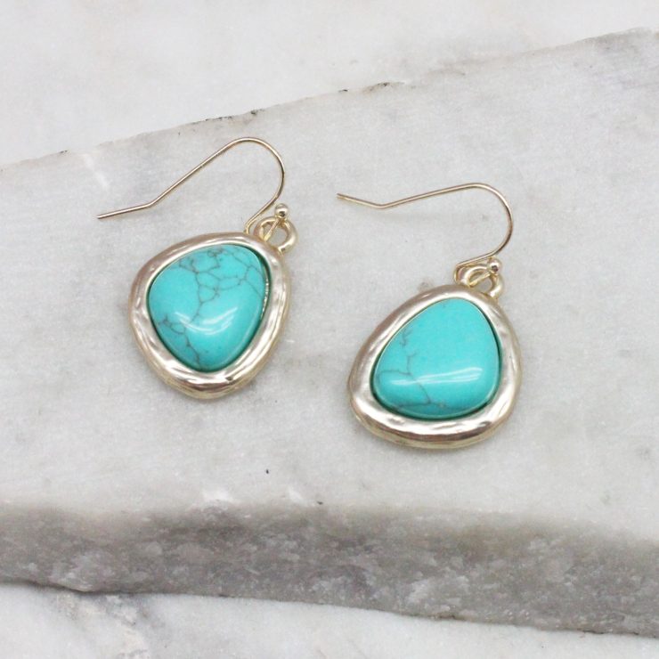 A photo of the Turquoise Dream Earrings product