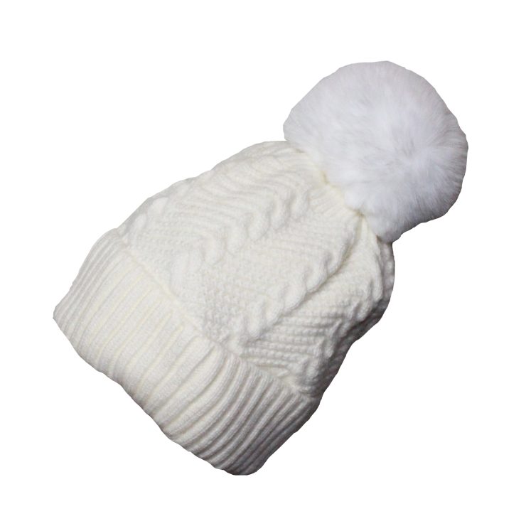 A photo of the Classic Pom Pom Beanie product