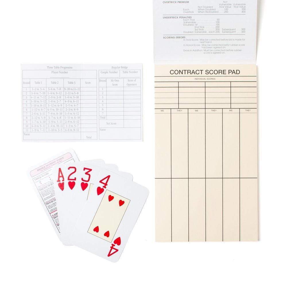 A photo of the Potted Palms Large Type Bridge Gift Set product