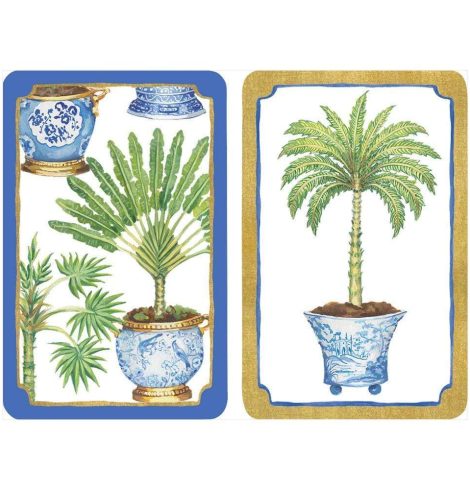 A photo of the Potted Palms Playing Cards product